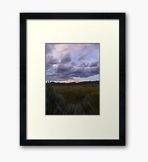 Sagebrush Country Framed Print