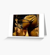 Her Mud Bucket Greeting Card