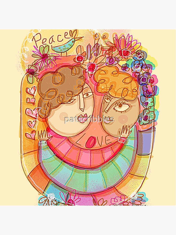 Love & Peace by patscribbles