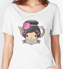 China Rose Teapot Women's Relaxed Fit T-Shirt