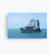 Shrimp Boat Jimmy T Rockport TX Canvas Print
