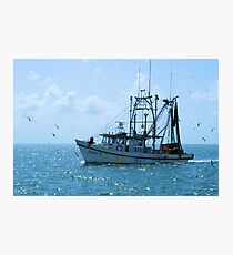 Shrimp Boat Jimmy T Rockport TX Photographic Print