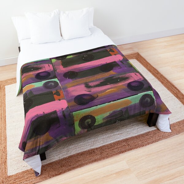 Indigo Ladybug Comforter