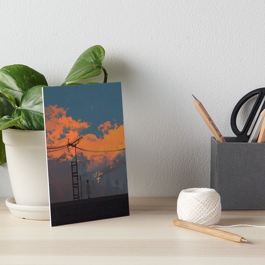 Always Art Board Print