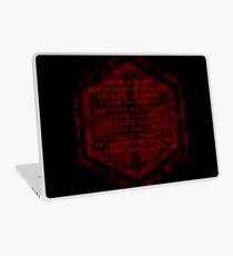 The sith code Laptop Skin