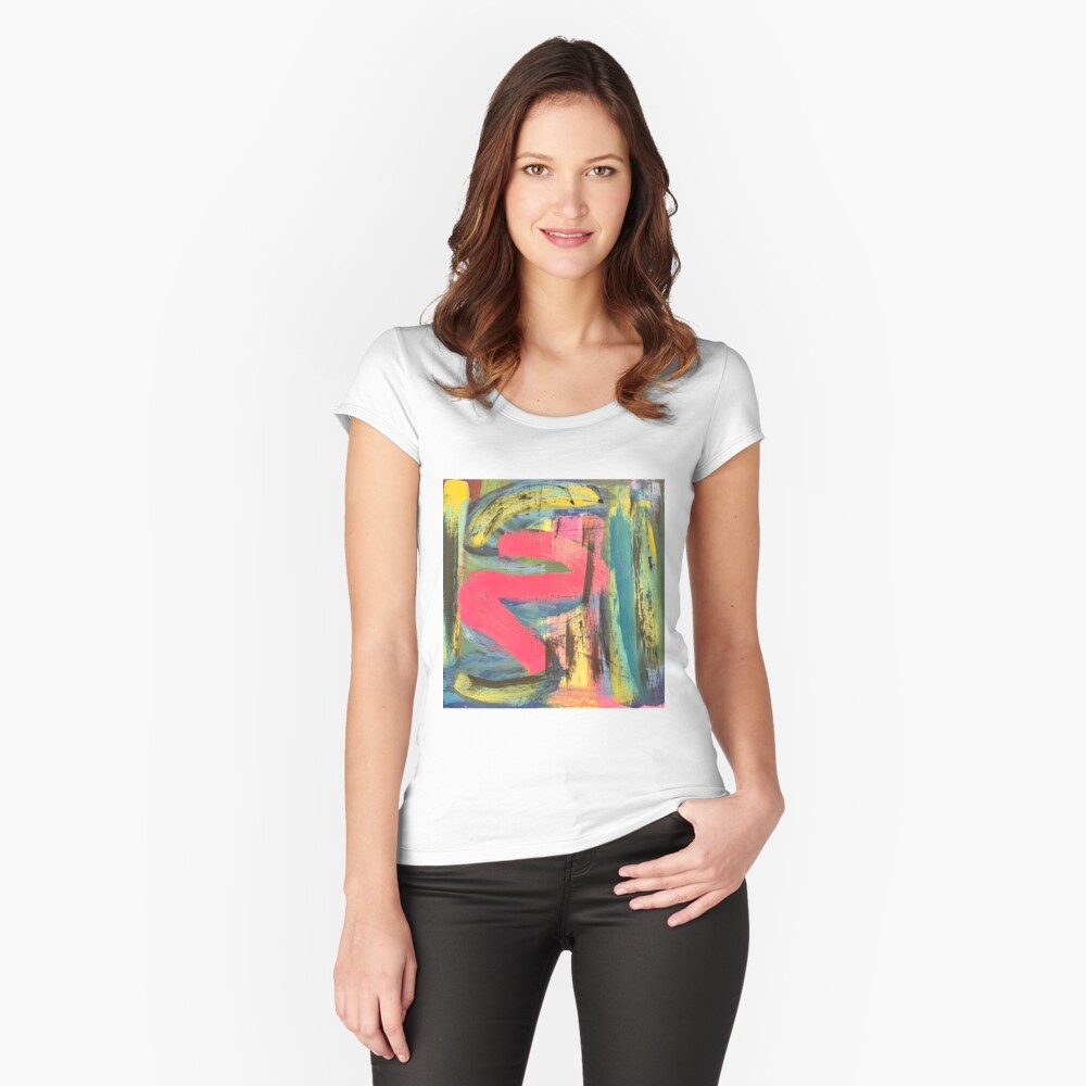 The Shimmering of Hope Fitted Scoop T-Shirt