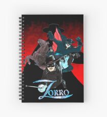 My Zorro fan art. Spiral Notebook