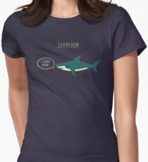 Sharkasmus Tailliertes T-Shirt