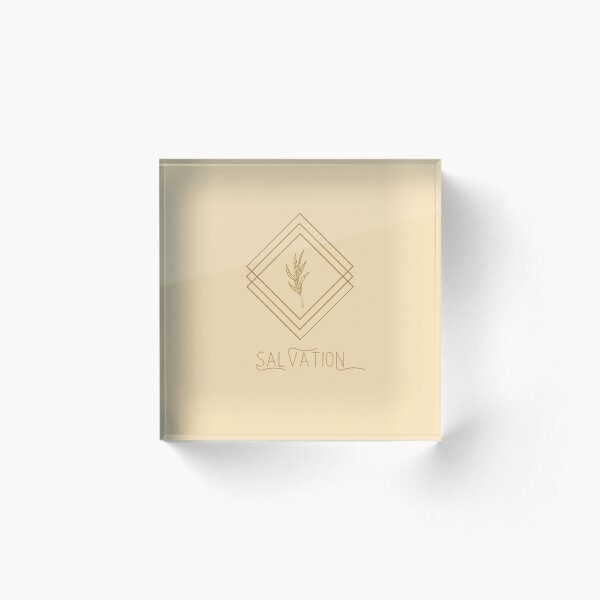 Salvation Acrylic Block