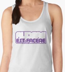 Spurs Latin Motto T-shirt Light Blue Women's Tank Top