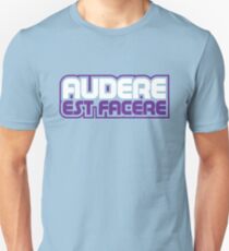 Spurs Latin Motto T-shirt Light Blue Unisex T-Shirt