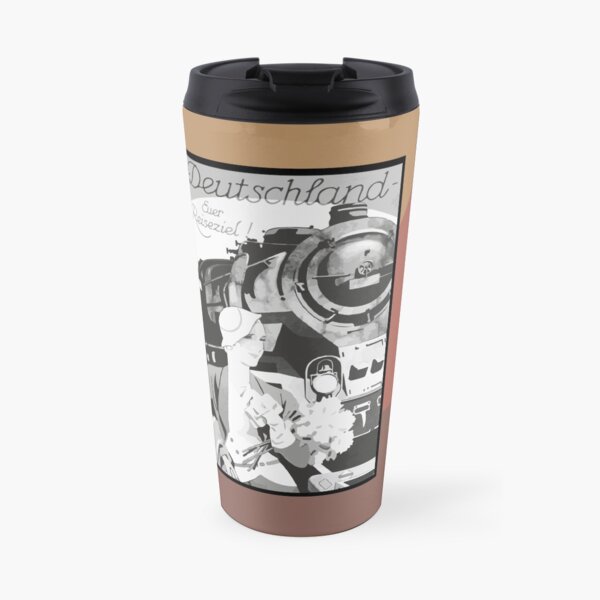 Germany, your travel destination, Art Nouveau Travel Mug