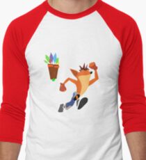 Crash Bandicoot Men's Baseball ¾ T-Shirt