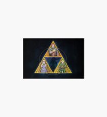 The Triforce... and a bit of darkness Art Board