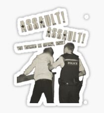 Assault! Sticker