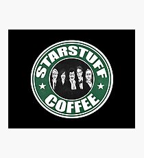 Starstuff Coffee Photographic Print