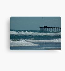 Bogue Inlet Fishing Pier Canvas Print