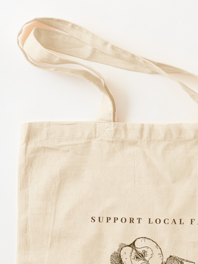 Alternate view of SUPPORT LOCAL FARMS- Tote- Anna Lynch Tote Bag