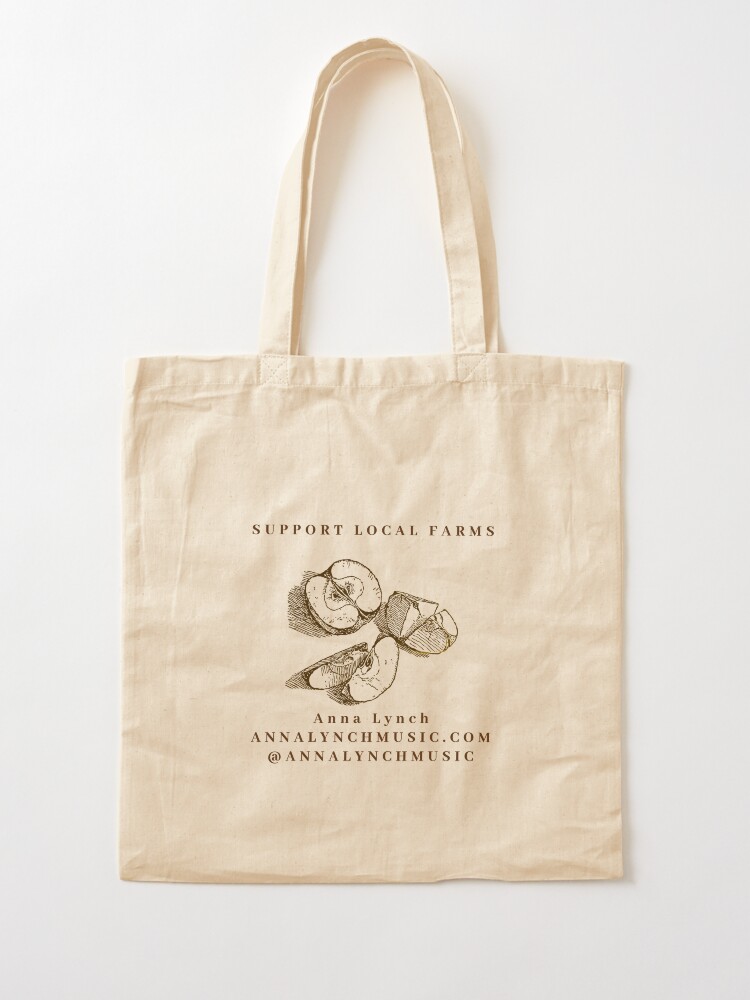 Alternate view of SUPPORT LOCAL FARMS- Tote- Anna Lynch Tote Bag