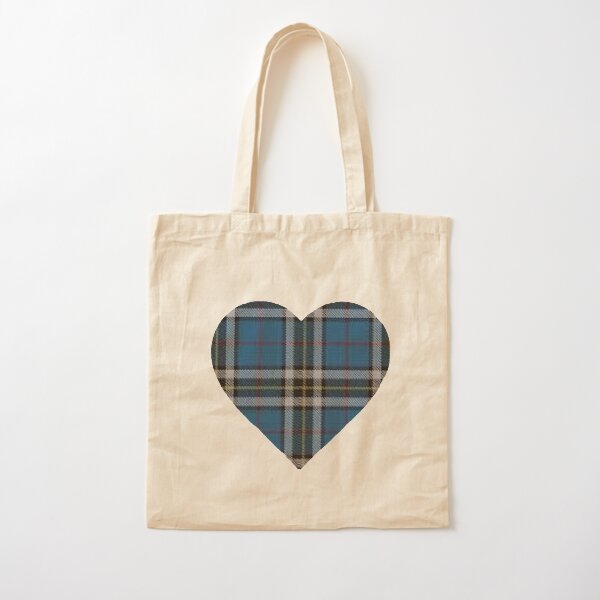 Thomson Blue Tartan Cotton Tote Bag