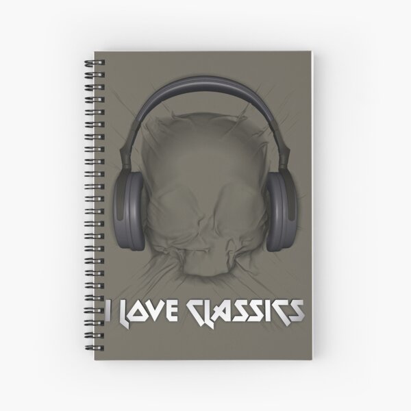 I love classics Cahier à spirale