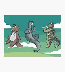 Mini Dinosaurs 2 Photographic Print