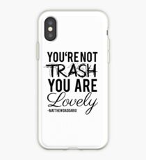 Matthew Daddario - Trash iPhone Case