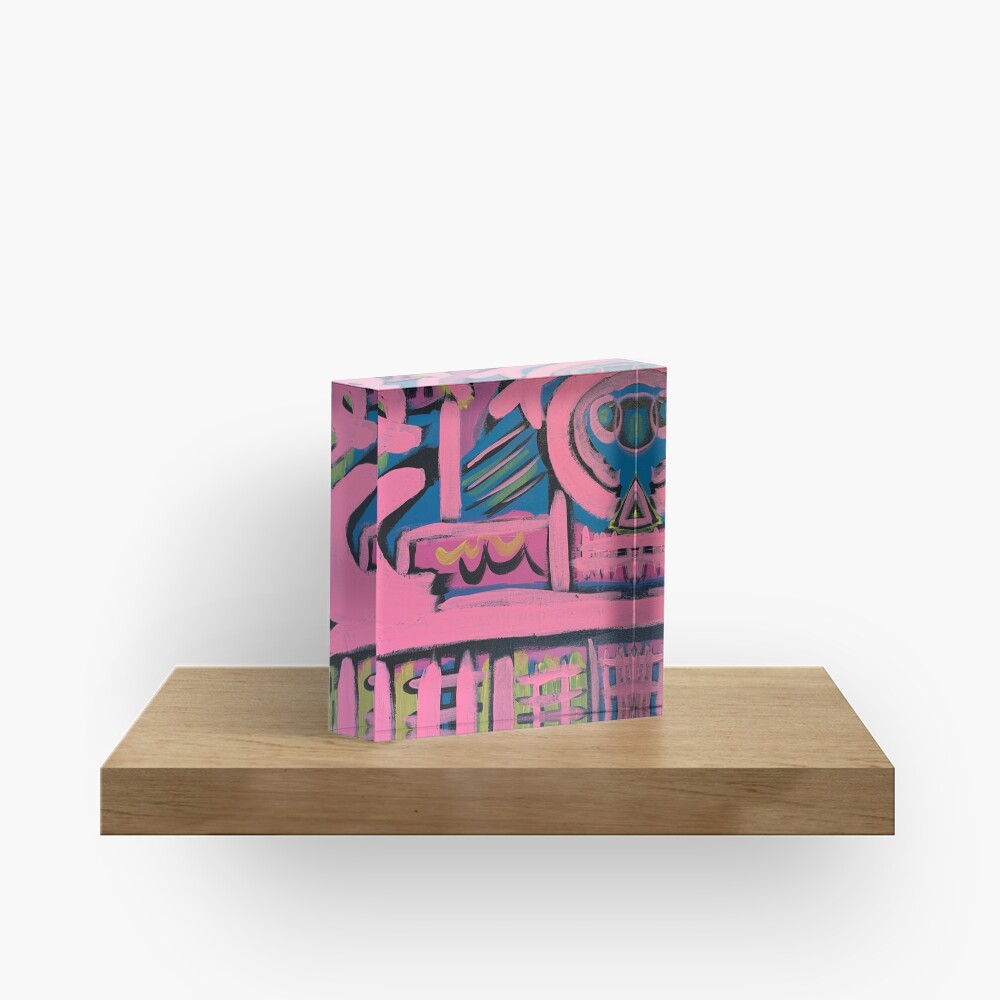Hashtag Love Acrylic Block