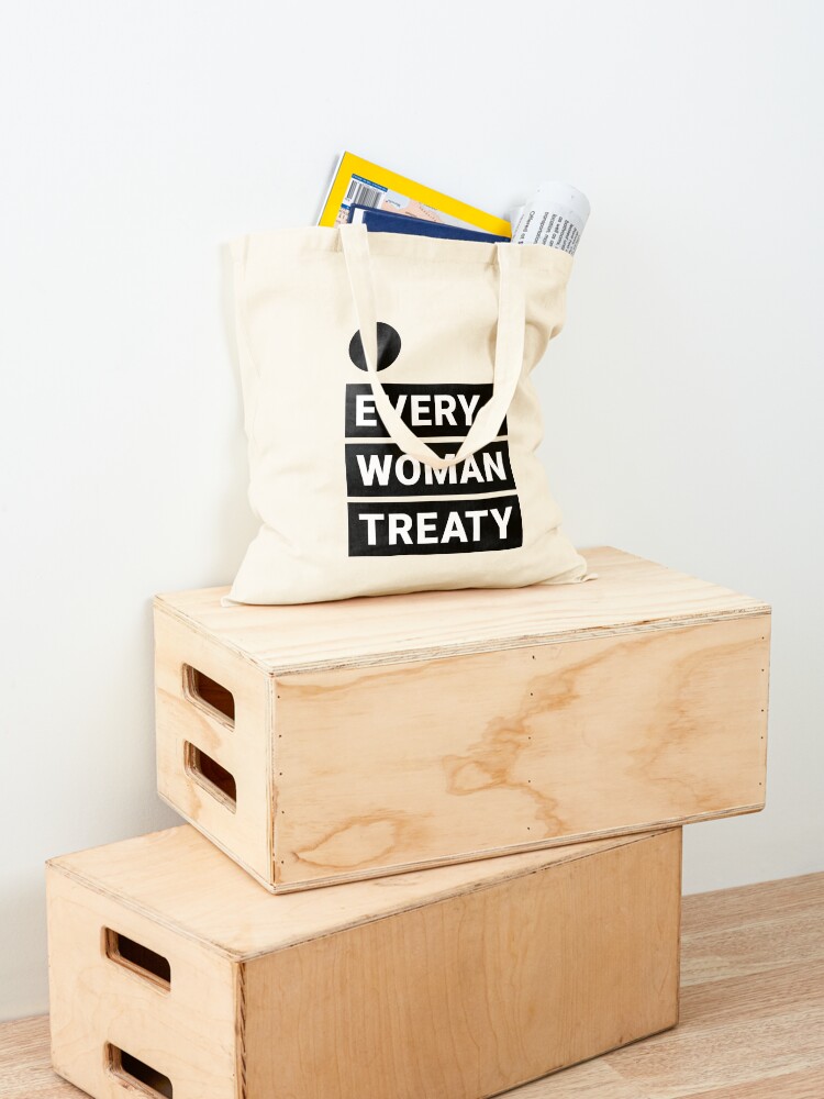 Alternate view of English Every Woman Treaty Tote Bag
