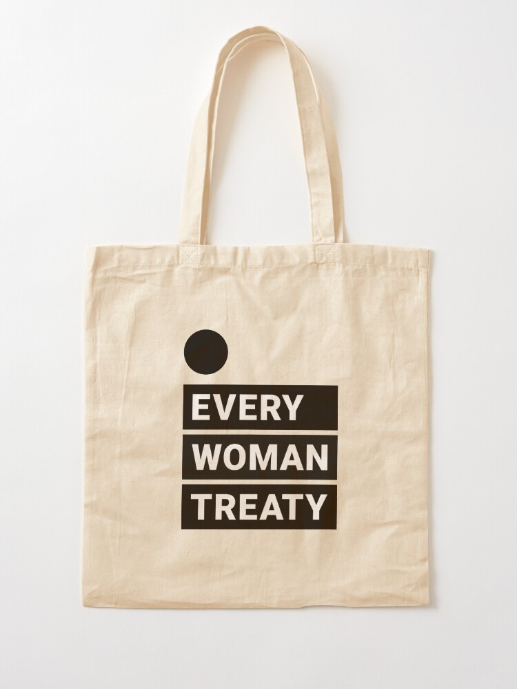 Alternate view of English Every Woman Treaty Tote Bag