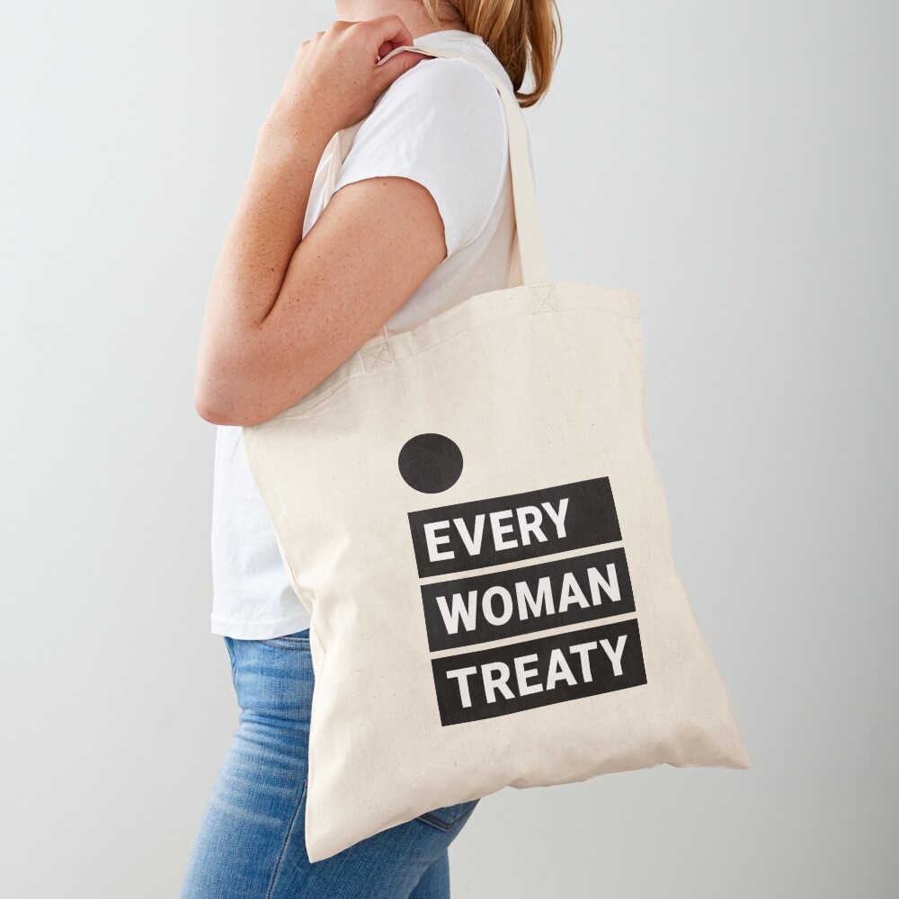 English Every Woman Treaty Tote Bag