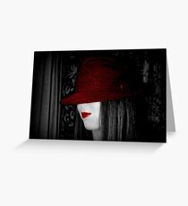 That hat Greeting Card