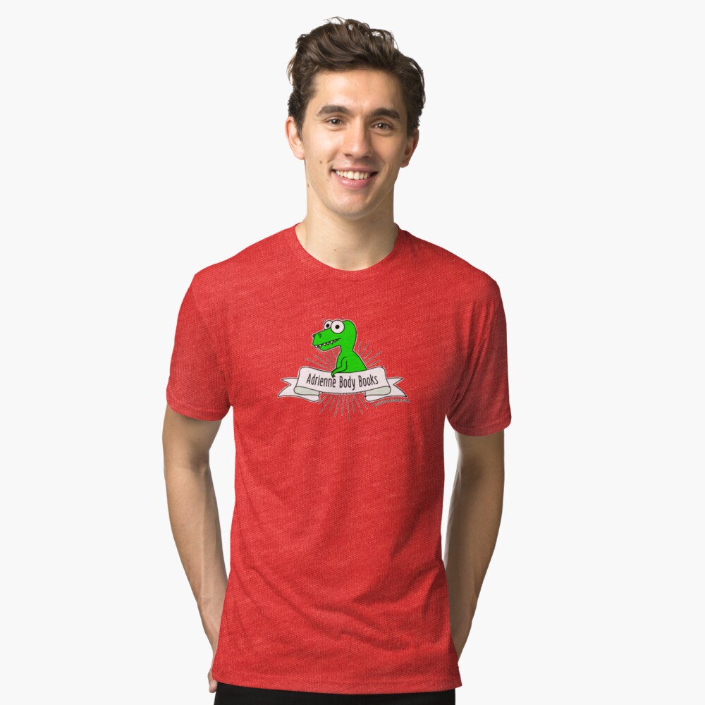 Adrienne Body Books - T Rex Tri-blend T-Shirt