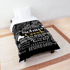 Quotes Comforters Redbubble