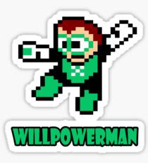 Willpowerman Sticker