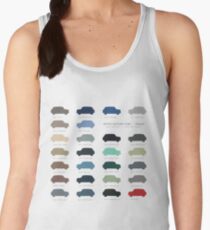 Austin Mini classic - 60's original car colours Women's Tank Top