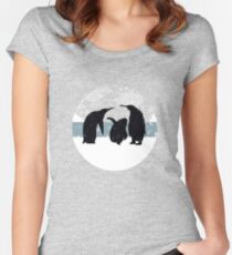 Penguins Women's Fitted Scoop T-Shirt
