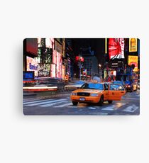 Taxi Please! Canvas Print