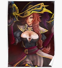 Captain Miss Fortune Poster