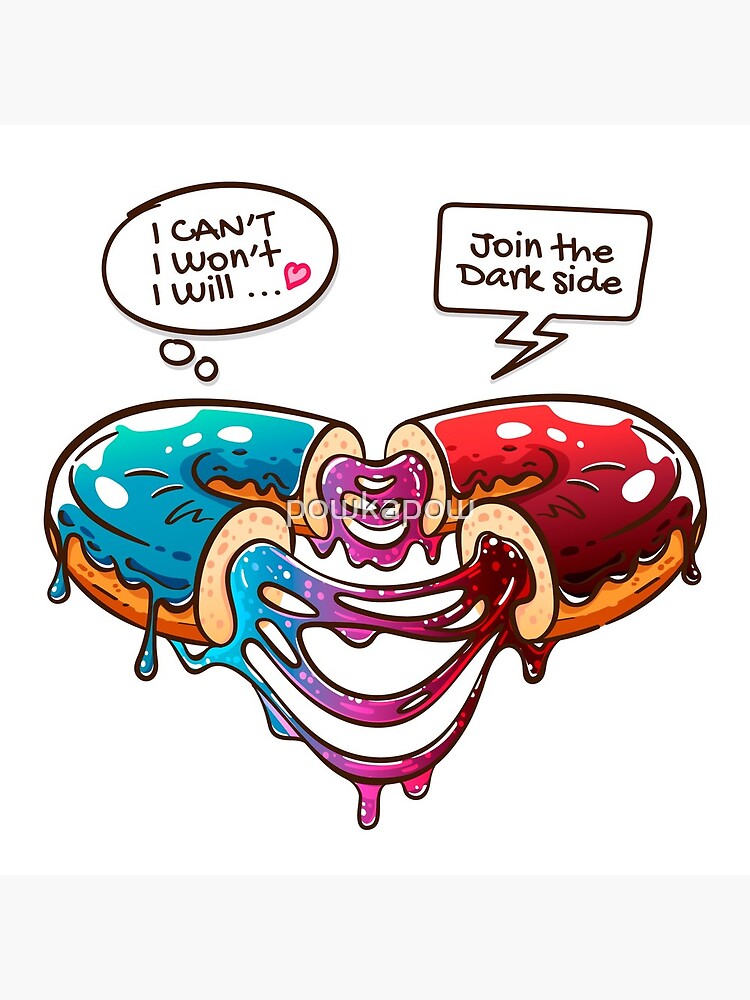 Join the Dark Side and Be my Valentine! I cant! I wont! I will ... by powkapow