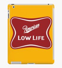 American Low Life Beer Logo Parody iPad Case/Skin