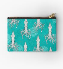 Deep under the Sea Cephalopods Octopus Studio Pouch