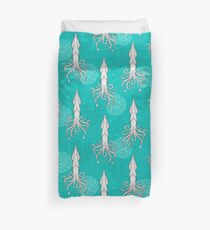 Deep under the Sea Cephalopods Octopus Duvet Cover