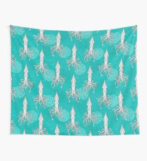 Deep under the Sea Cephalopods Octopus Wall Tapestry