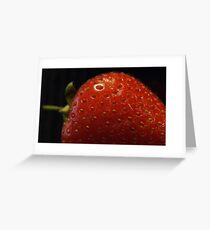 Strawberries...? Greeting Card