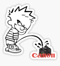 Canon Pee Sticker