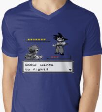 Crossover Pokemon - Dragonball Coloured balls Men's V-Neck T-Shirt