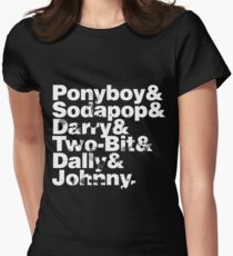 THE OUTSIDERS Women's Fitted T-Shirt