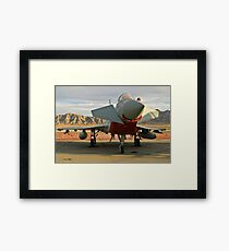 Nose Shot of a British Typhoon Framed Print