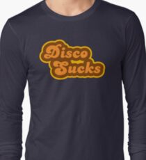 Disco Sucks - Retro 70s - Logo Long Sleeve T-Shirt